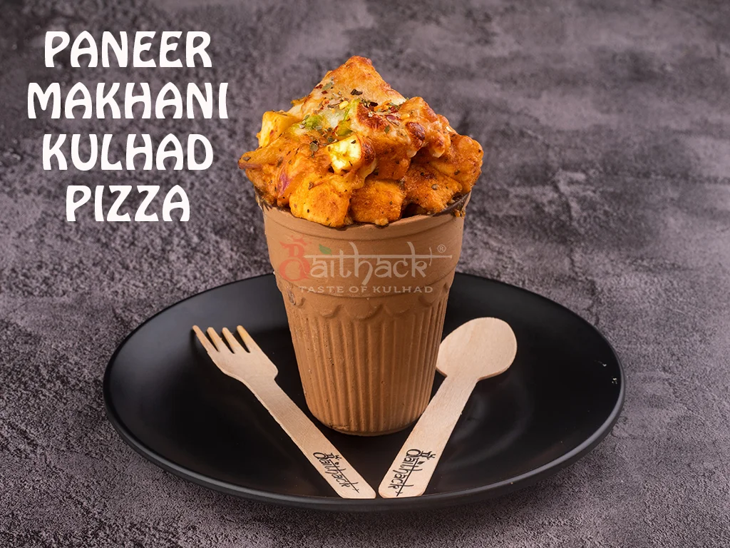 Paneer Makhani Kulhad Pizza